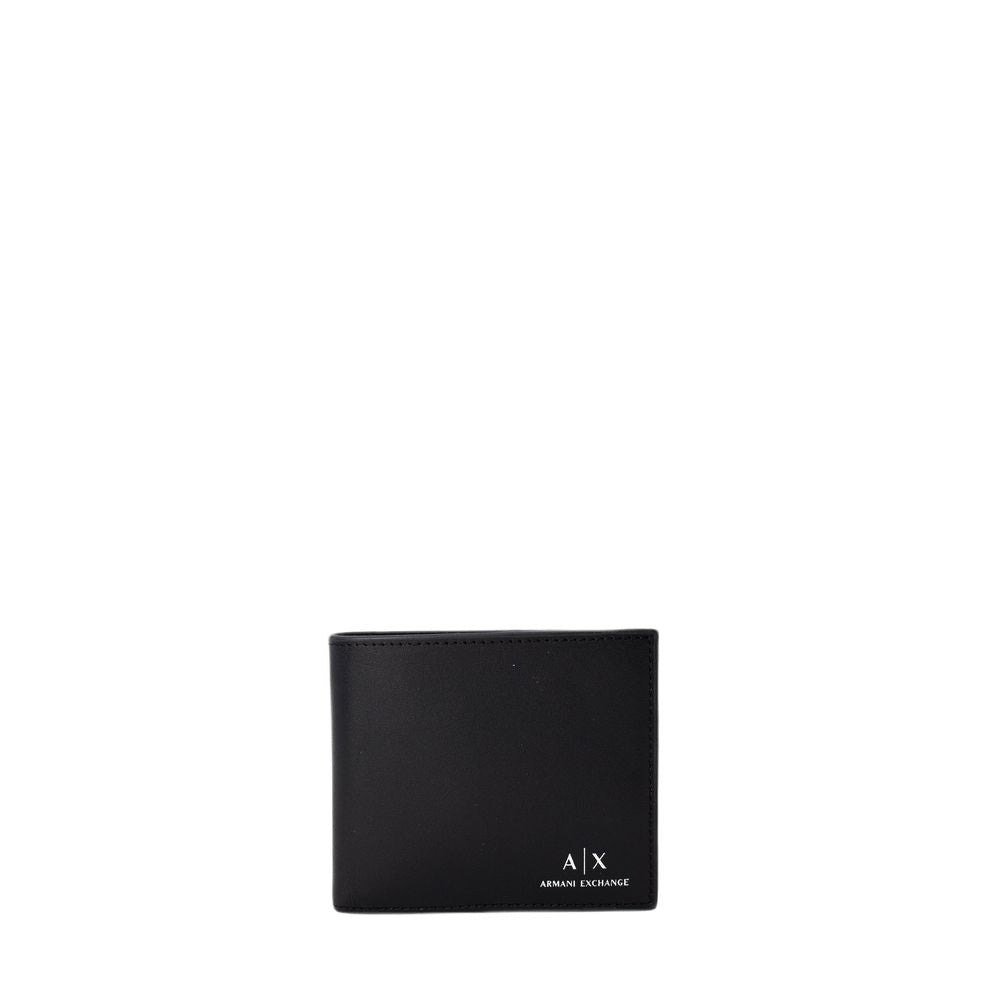 Armani Exchange Black Leather Wallet $197.00 Armani Exchange Luzworld