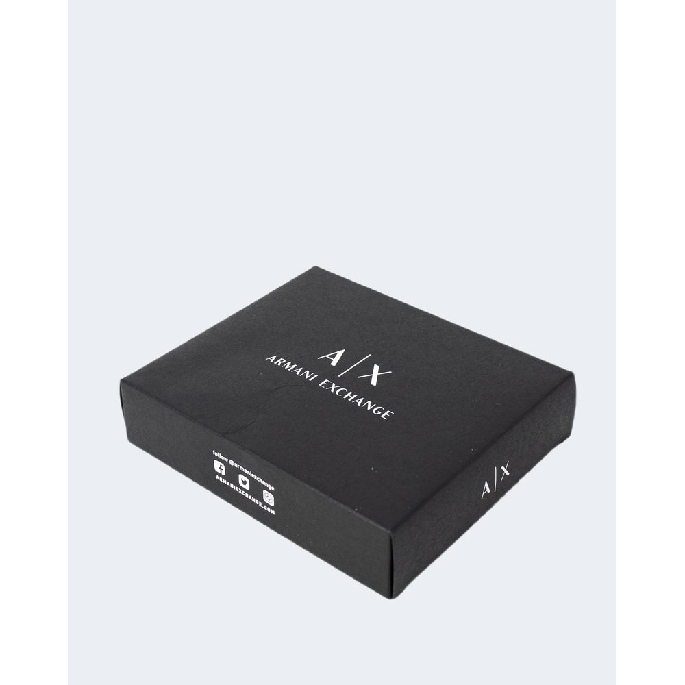 Armani Exchange Black Leather Wallet $197.00 Armani Exchange Luzworld