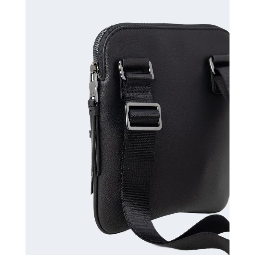 Armani Exchange Black Polyester Messenger Bag $219.00 Armani Exchange Luzworld
