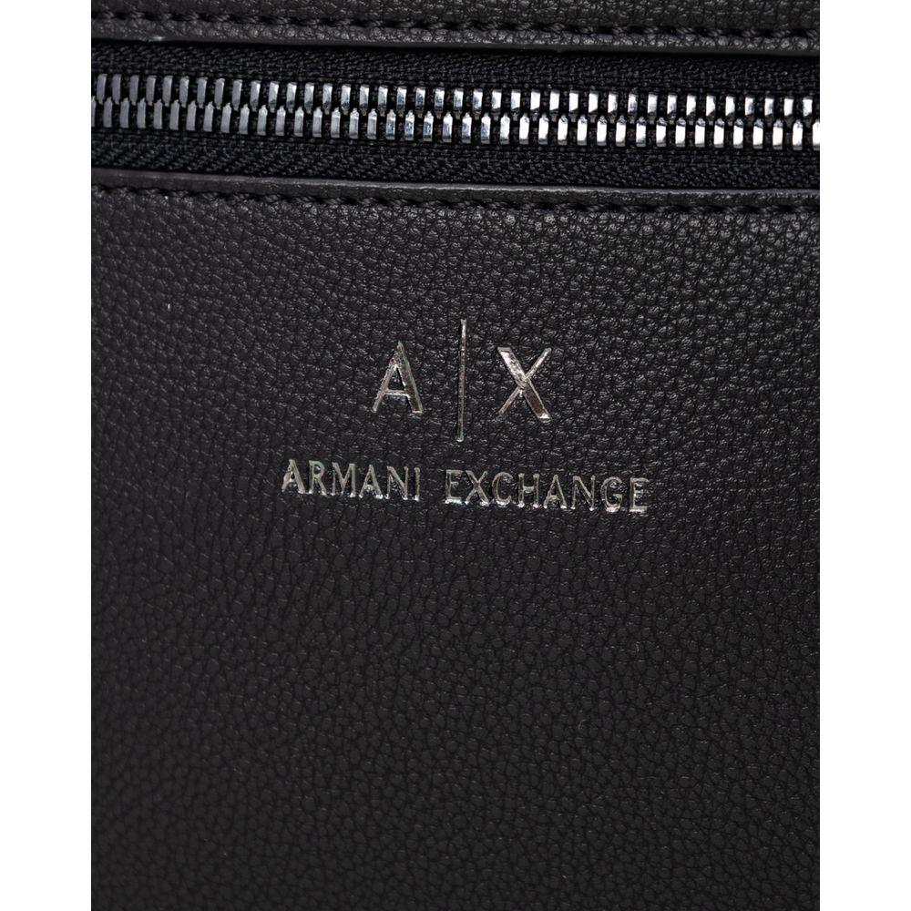 Armani Exchange Black Polyester Messenger Bag $219.00 Armani Exchange Luzworld