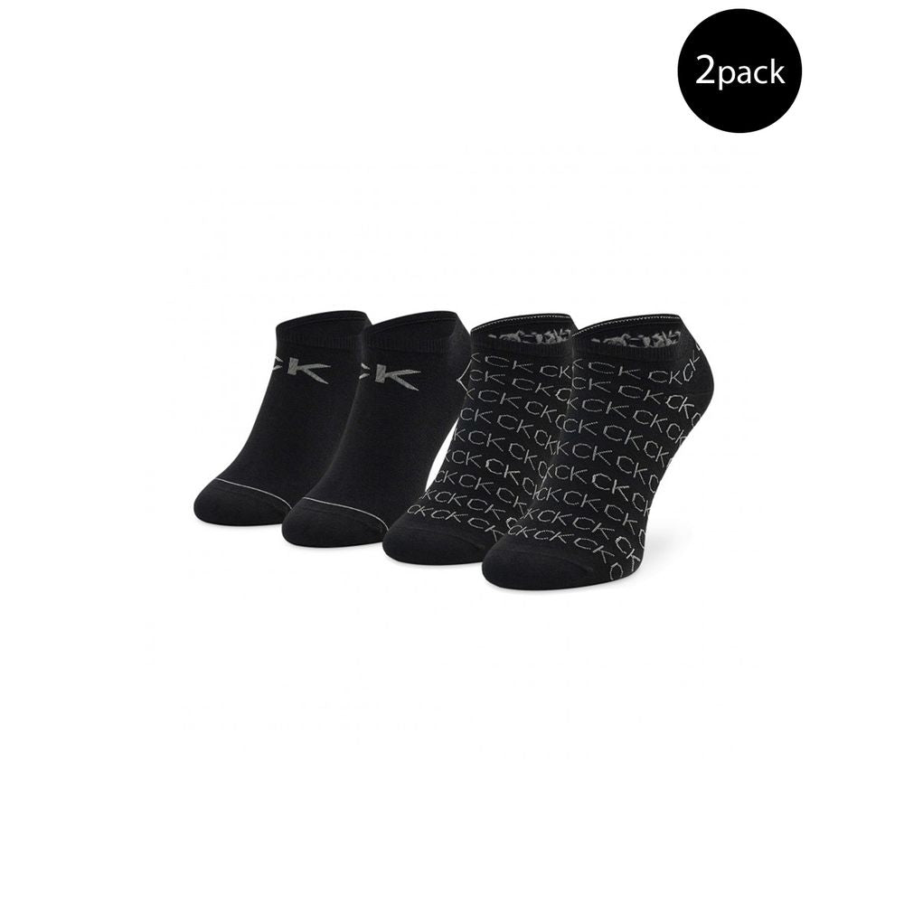 Calvin Klein Black Cotton Sock $96.00 Calvin Klein Luzworld