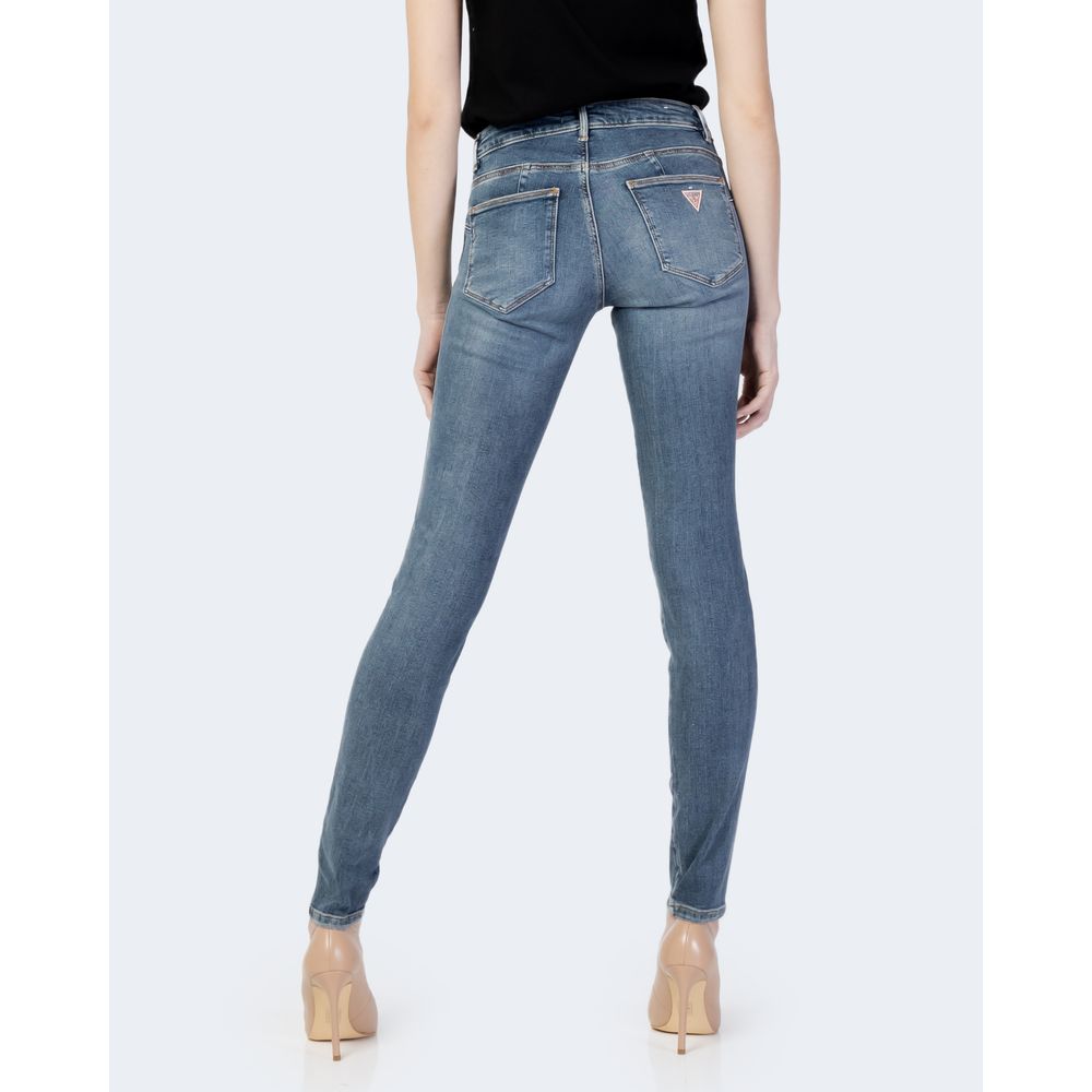 Guess Blue Cotton Skinny Jean $233.00 Guess Luzworld