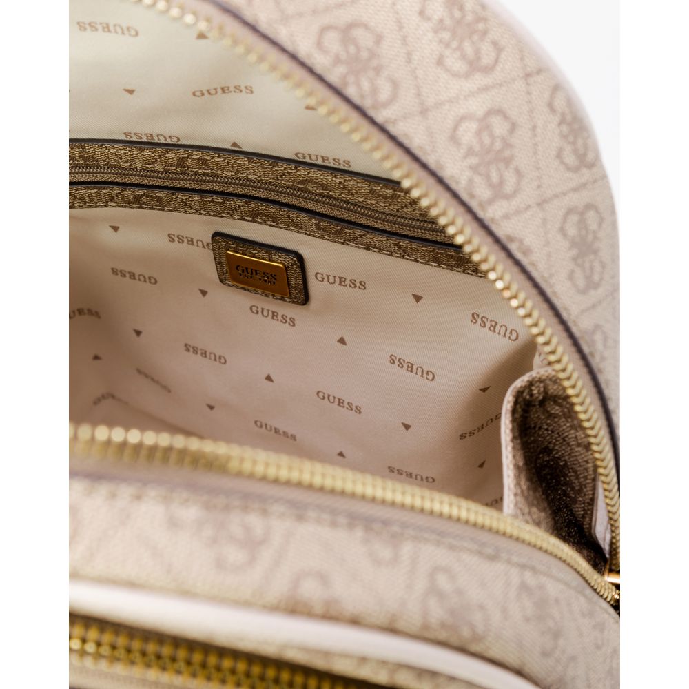 Guess Brown Polyethylene Backpack $323.00 Guess Luzworld