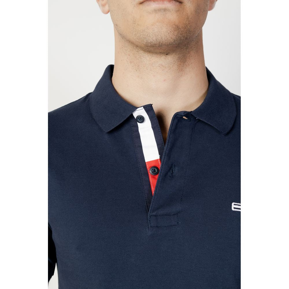 Tommy Hilfiger Jeans Blue Cotton Polo Shirt $181.00 Tommy Hilfiger Jeans Luzworld