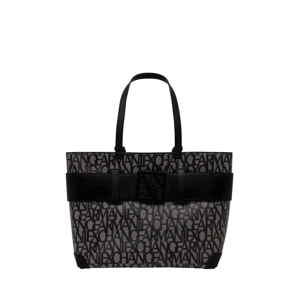 Armani Exchange Black Polyethylene Handbag $369.00 Armani Exchange Luzworld