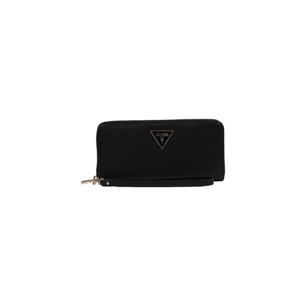 Guess Black Polyethylene Wallet $177.00 Guess Luzworld
