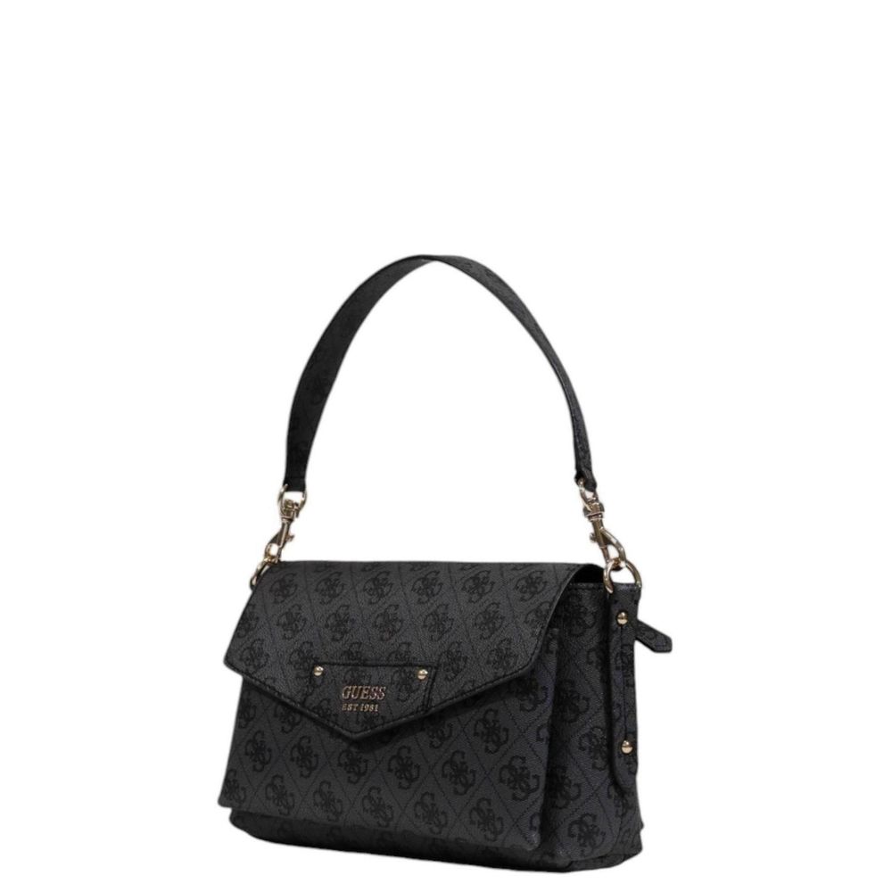 Guess Gray Polyethylene Handbag $294.00 Guess Luzworld