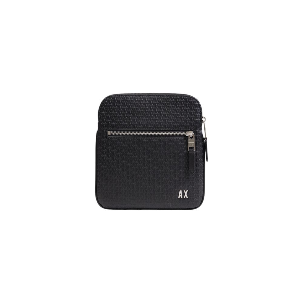 Armani Exchange Black Polyester Messenger Bag $226.00 Armani Exchange Luzworld
