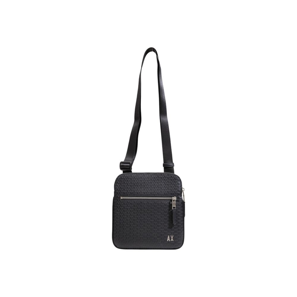 Armani Exchange Black Polyester Messenger Bag $226.00 Armani Exchange Luzworld