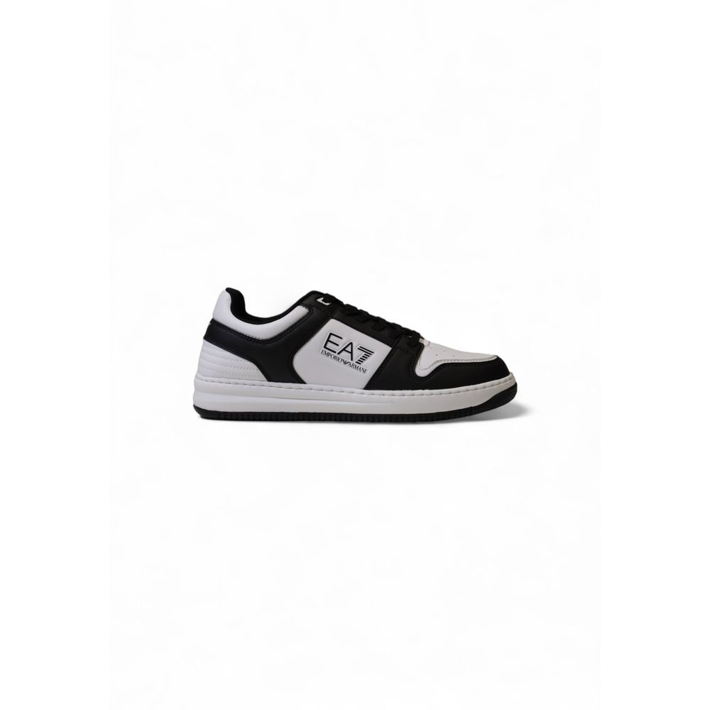 EA7 Emporio Armani Black And White Polyester Sneaker $289.00 EA7 Emporio Armani Luzworld