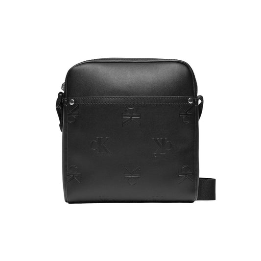 Calvin Klein Jeans Black Polyethylene Messenger Bag $199.00 Calvin Klein Jeans Luzworld