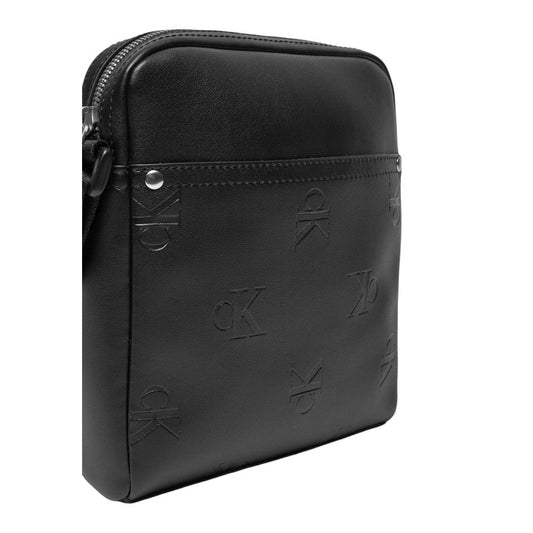 Calvin Klein Jeans Black Polyethylene Messenger Bag $199.00 Calvin Klein Jeans Luzworld