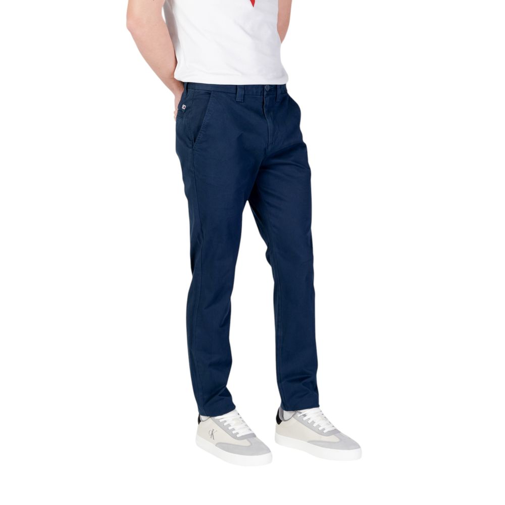 Tommy Hilfiger Jeans Blue Cotton Skinny Pant $206.00 Tommy Hilfiger Jeans Luzworld