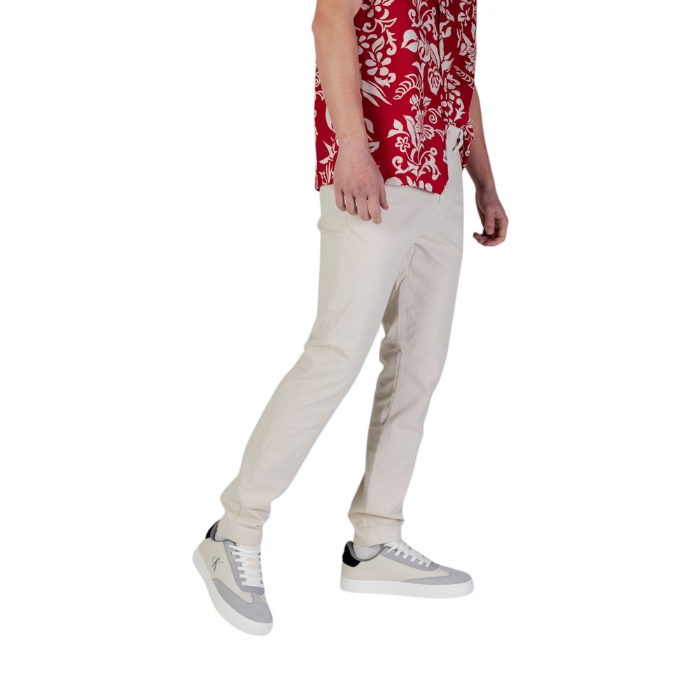 Tommy Hilfiger Jeans Beige Cotton Skinny Pant $206.00 Tommy Hilfiger Jeans Luzworld