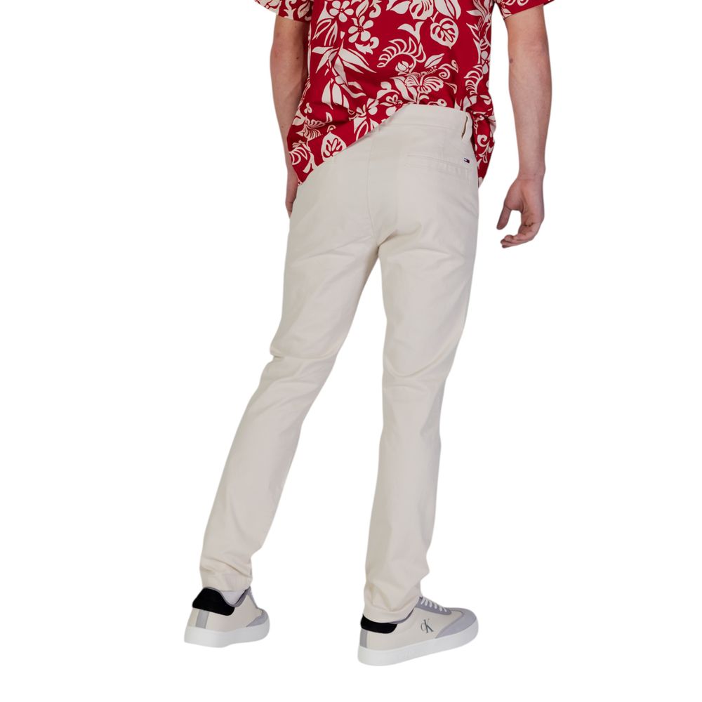 Tommy Hilfiger Jeans Beige Cotton Skinny Pant $206.00 Tommy Hilfiger Jeans Luzworld