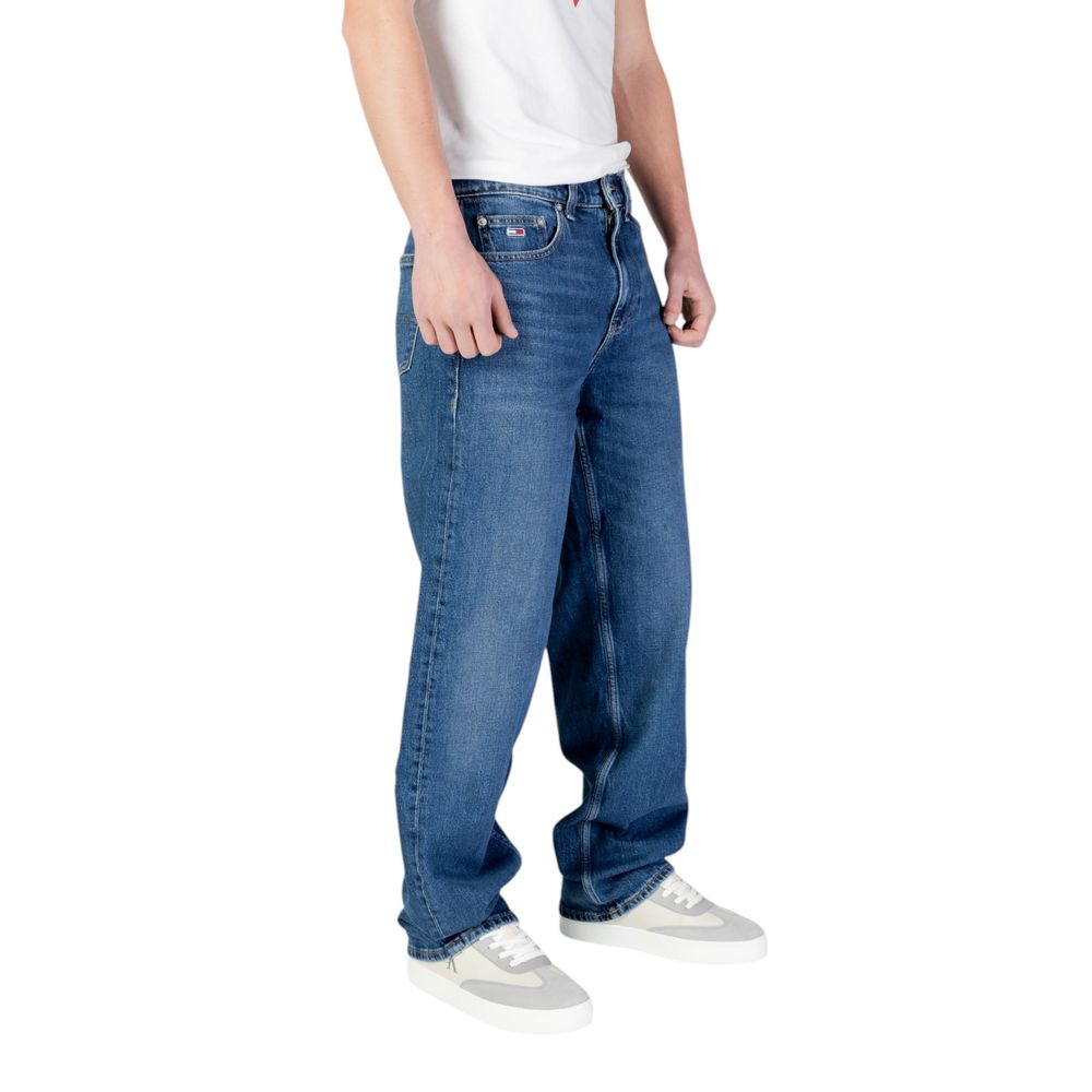 Tommy Hilfiger Jeans Blue Recycled Cotton Relaxed Fit Jean $220.00 Tommy Hilfiger Jeans Luzworld