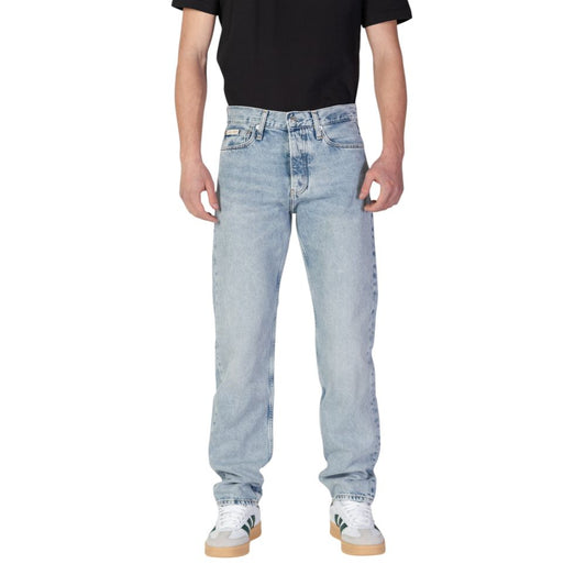 Calvin Klein Jeans Light Blue Organic Cotton Relaxed Fit Jean $252.00 Calvin Klein Jeans Luzworld