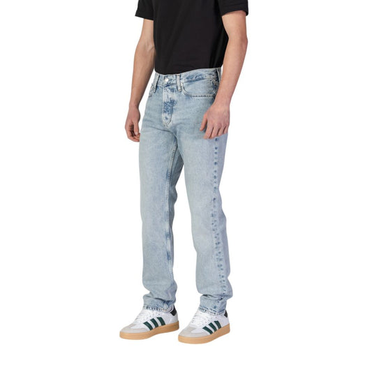 Calvin Klein Jeans Light Blue Organic Cotton Relaxed Fit Jean $252.00 Calvin Klein Jeans Luzworld