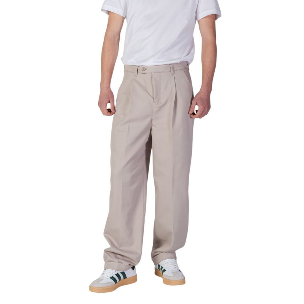 Calvin Klein Jeans Beige Recycled Polyester Pant $252.00 Calvin Klein Jeans Luzworld