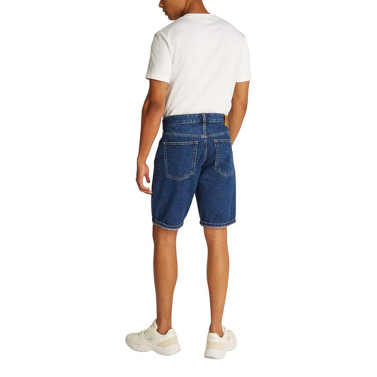 Calvin Klein Jeans Blue Cotton Bermuda $176.00 Calvin Klein Jeans Luzworld