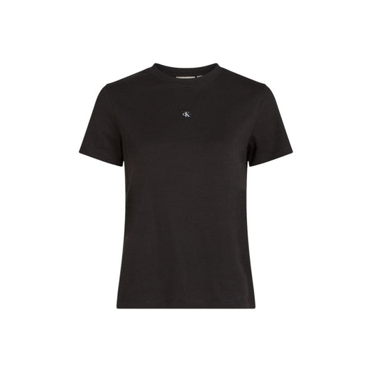 Calvin Klein Jeans Black Recycled Cotton T-Shirt $133.00 Calvin Klein Jeans Luzworld