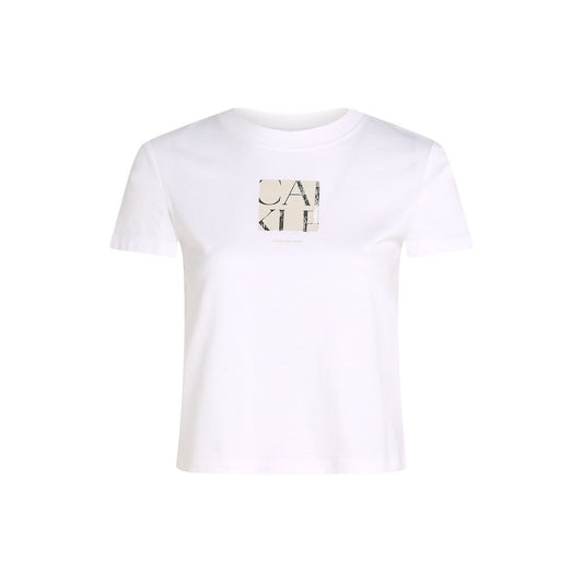 Calvin Klein Jeans White Recycled Cotton T-Shirt $133.00 Calvin Klein Jeans Luzworld