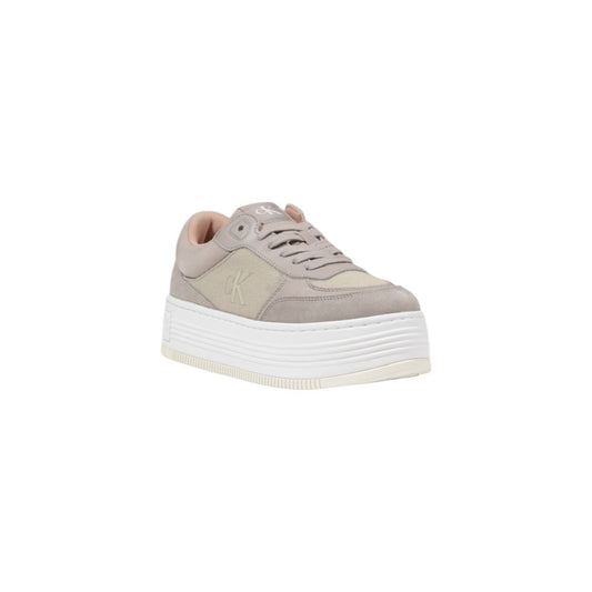 Calvin Klein Jeans Beige Recycled Cotton Sneaker $254.00 Calvin Klein Jeans Luzworld