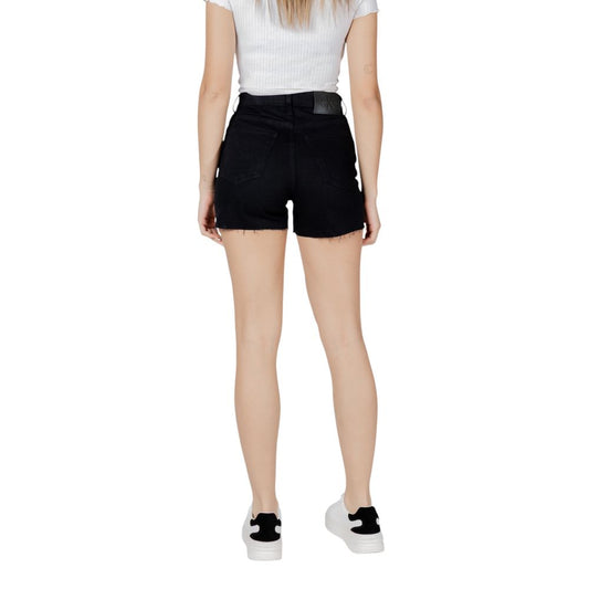 Calvin Klein Jeans Black Cotton Short $176.00 Calvin Klein Jeans Luzworld