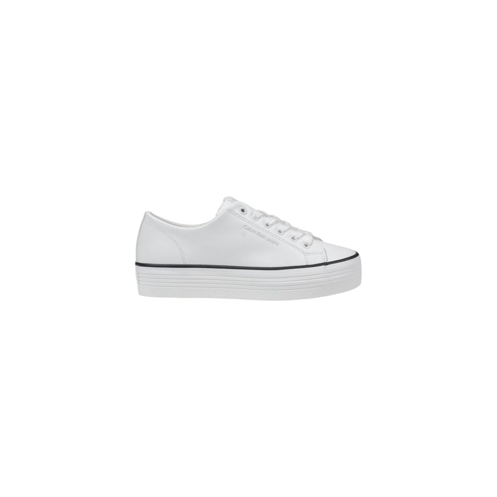 Calvin Klein Jeans Black And White Leather Sneaker $221.00 Calvin Klein Jeans Luzworld