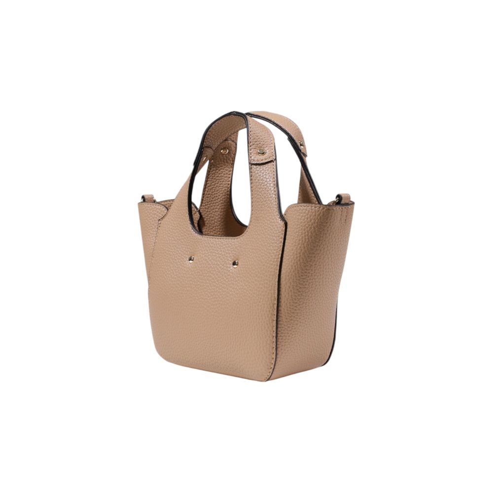 Guess Beige Polyethylene Handbag $284.00 Guess Luzworld