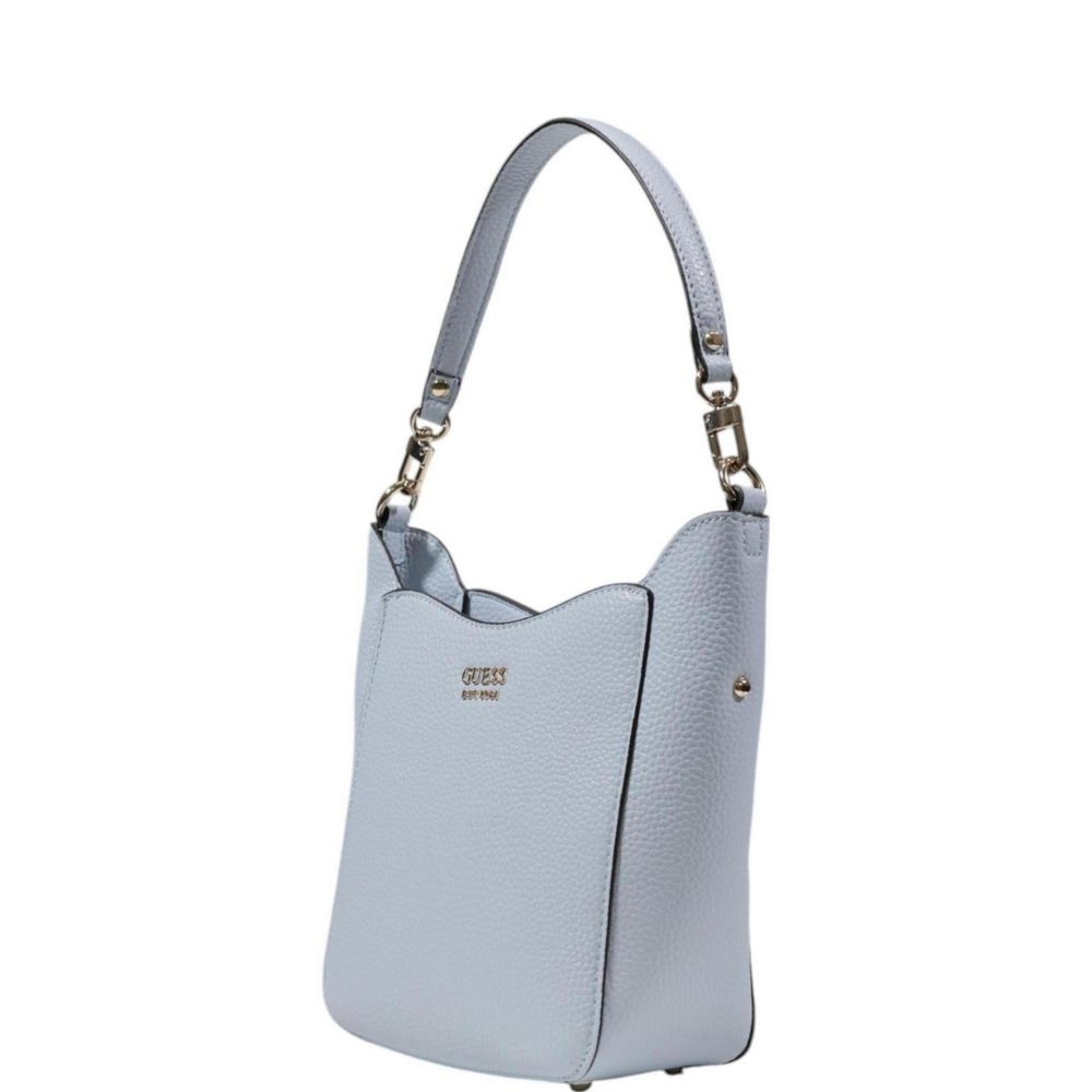 Guess Blue Polyethylene Handbag $266.00 Guess Luzworld
