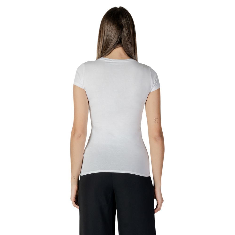Guess White Cotton T-Shirt $137.00 Guess Luzworld