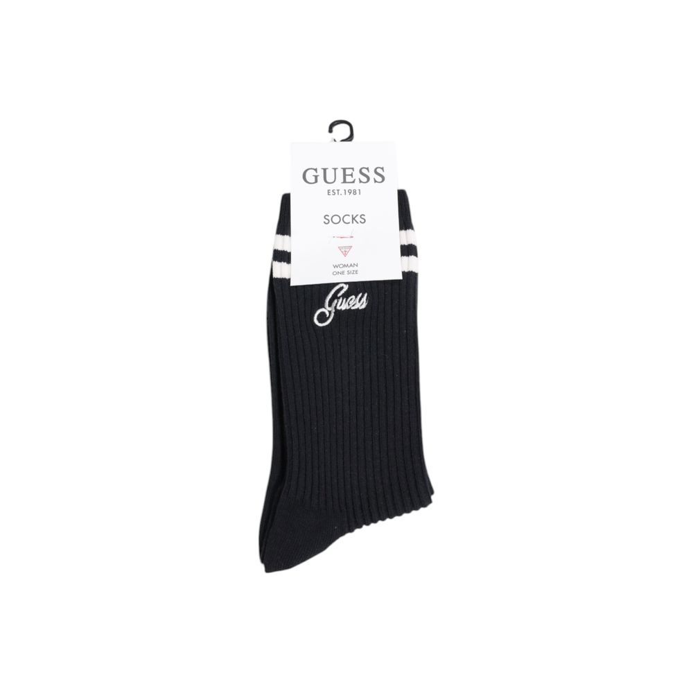 Guess Active Black Cotton Sock $102.00 Guess Active Luzworld