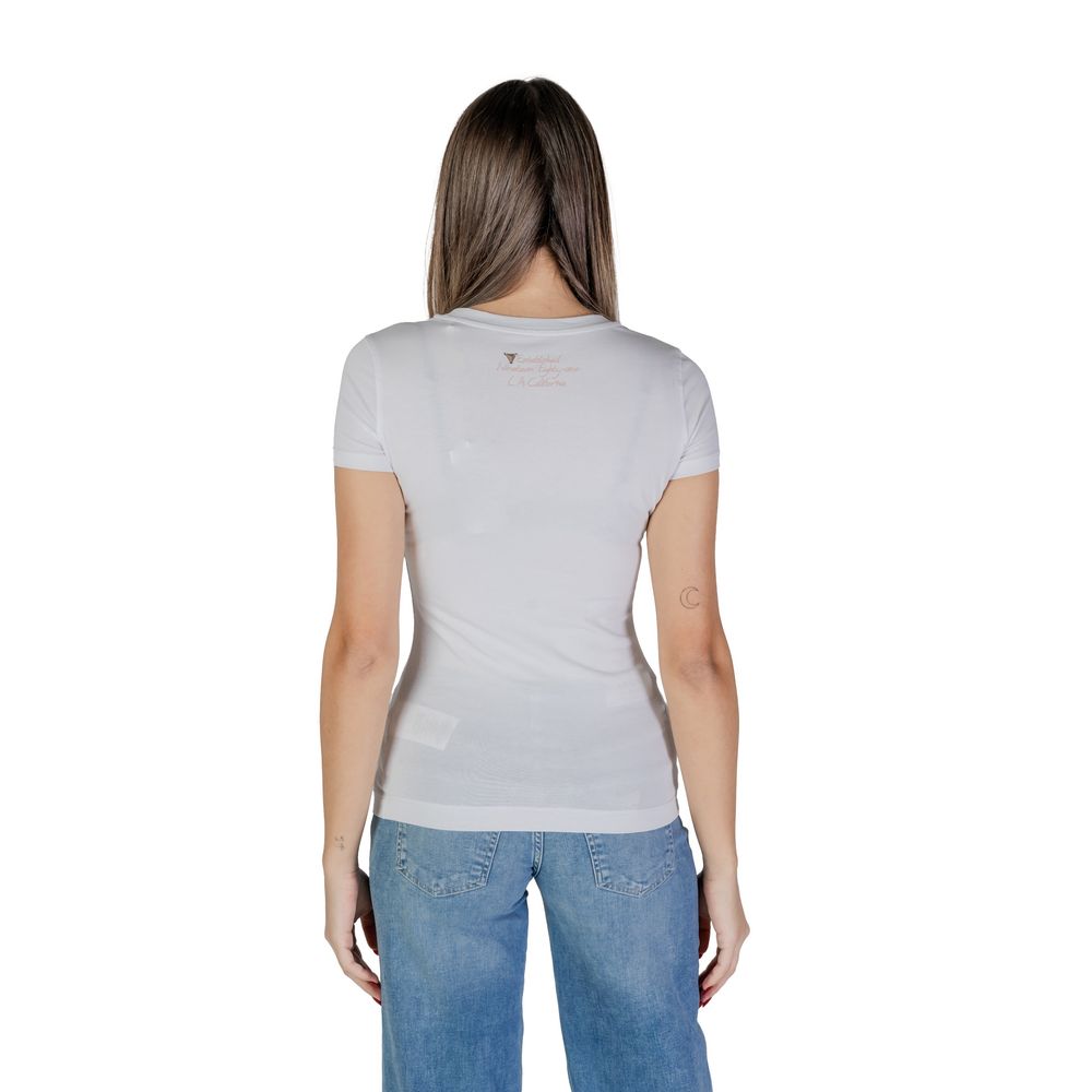 Guess White Cotton T-Shirt $158.00 Guess Luzworld
