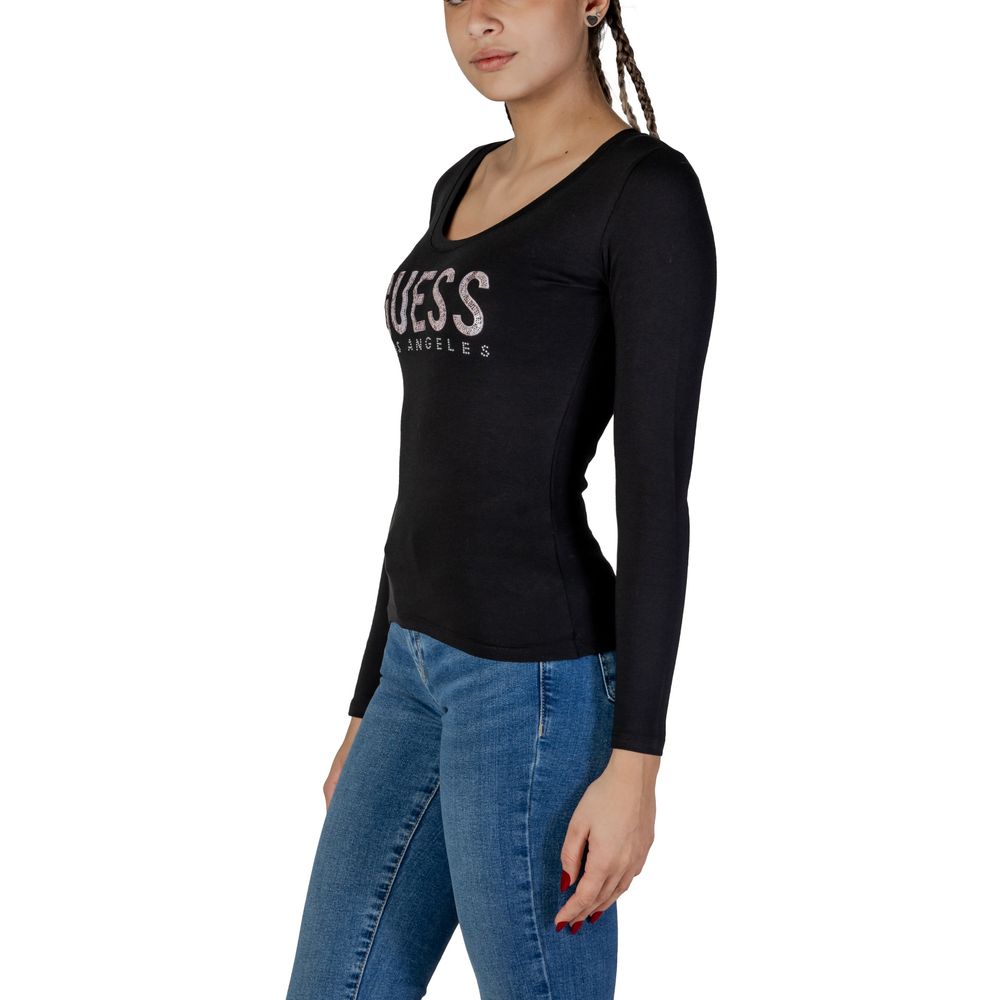 Guess Black Cotton Long Sleeve $151.00 Guess Luzworld