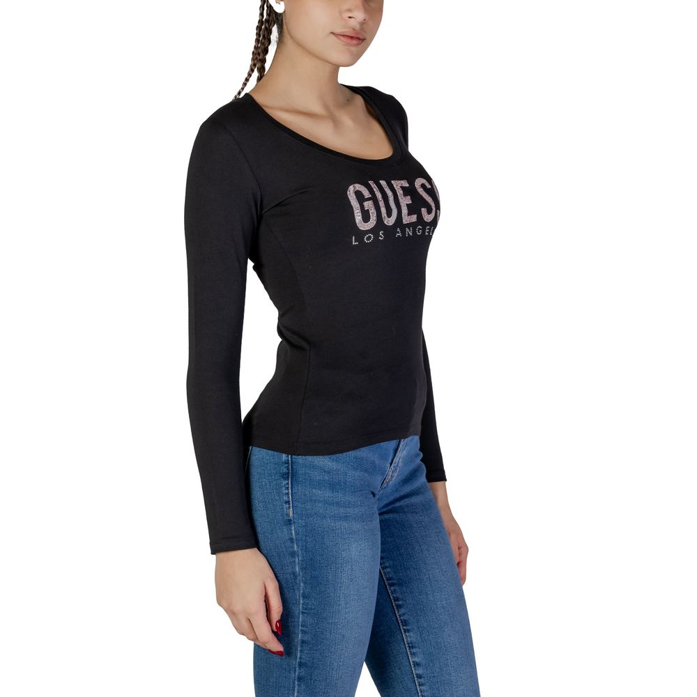 Guess Black Cotton Long Sleeve $151.00 Guess Luzworld