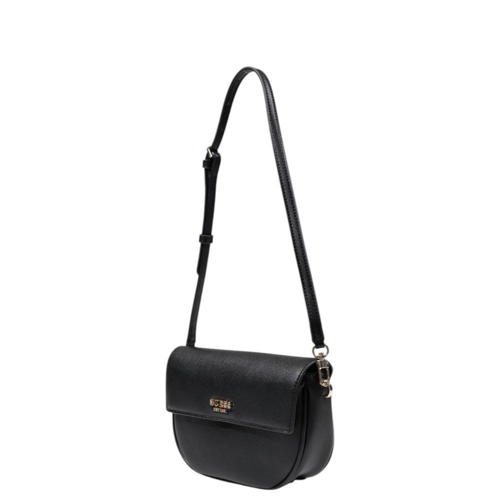 Guess Black Polyethylene Handbag $266.00 Guess Luzworld
