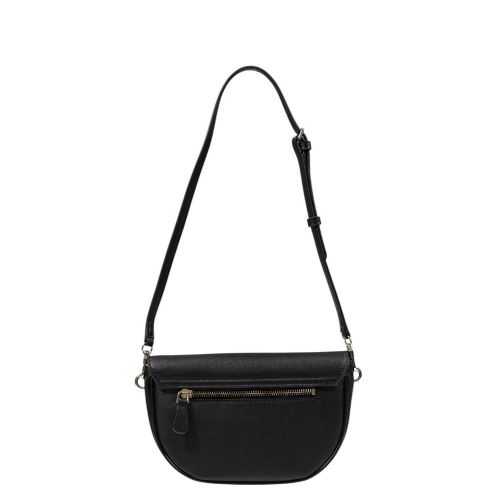 Guess Black Polyethylene Handbag $266.00 Guess Luzworld