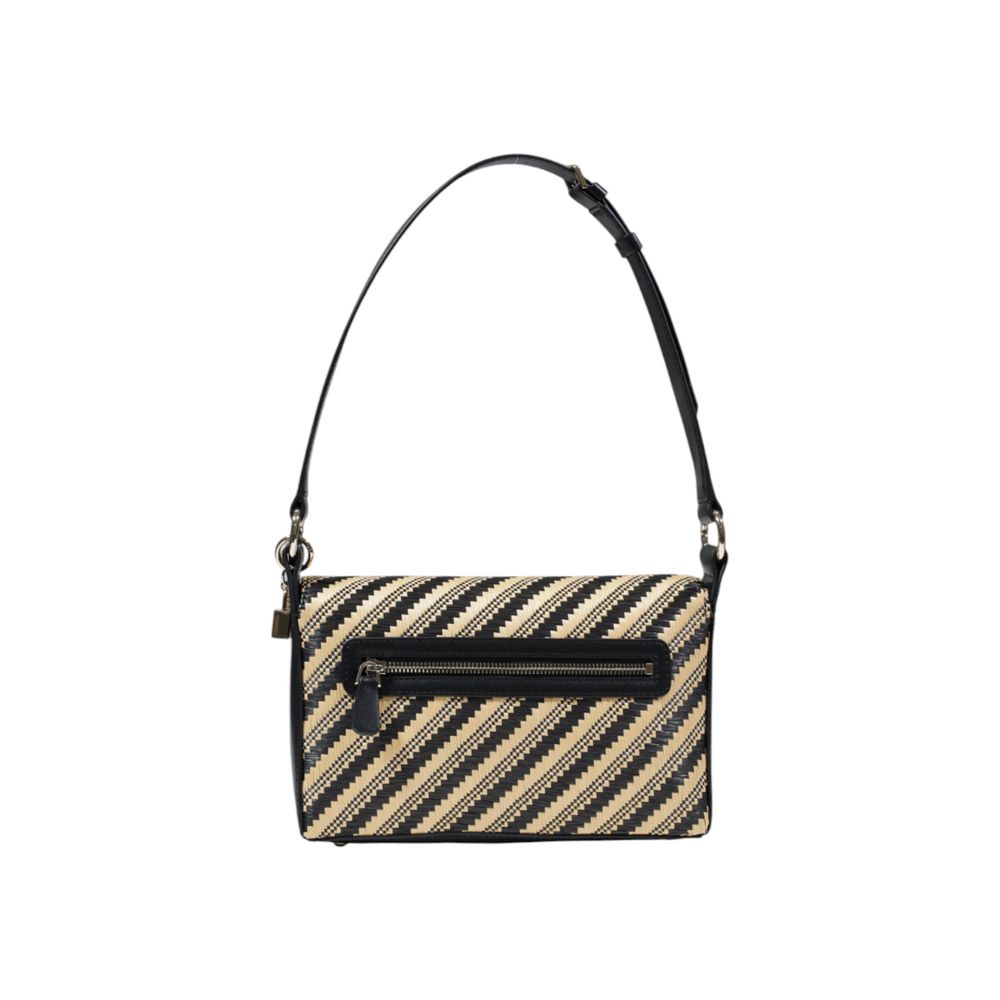 Guess Black Polypropylene Handbag $298.00 Guess Luzworld
