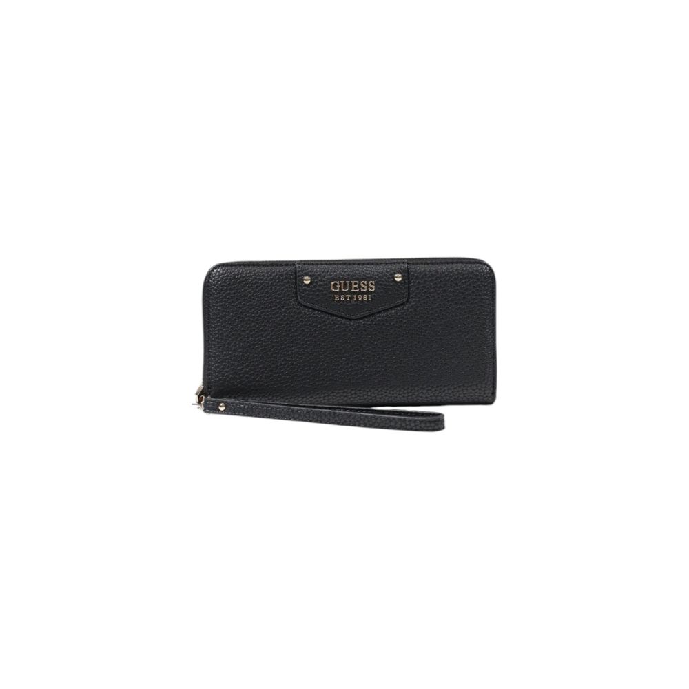 Guess Black Polyethylene Wallet $177.00 Guess Luzworld