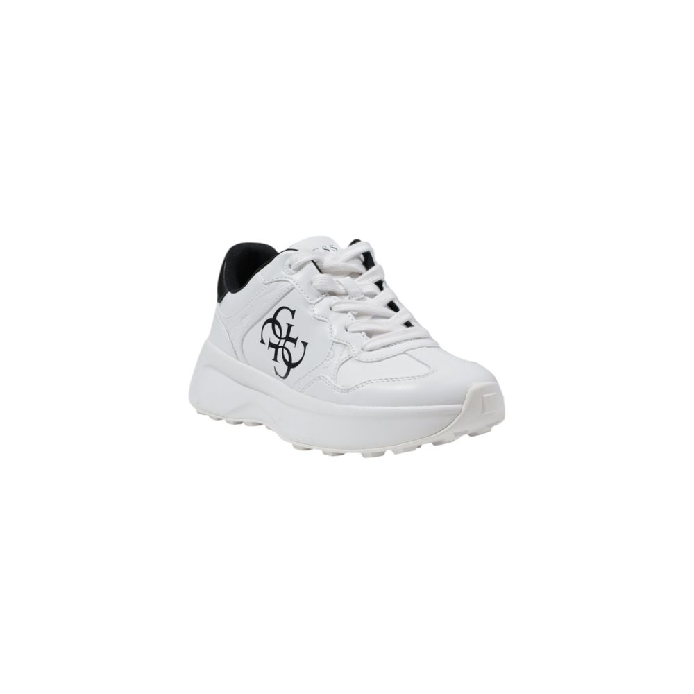 Guess White Polyethylene Sneaker $297.00 Guess Luzworld
