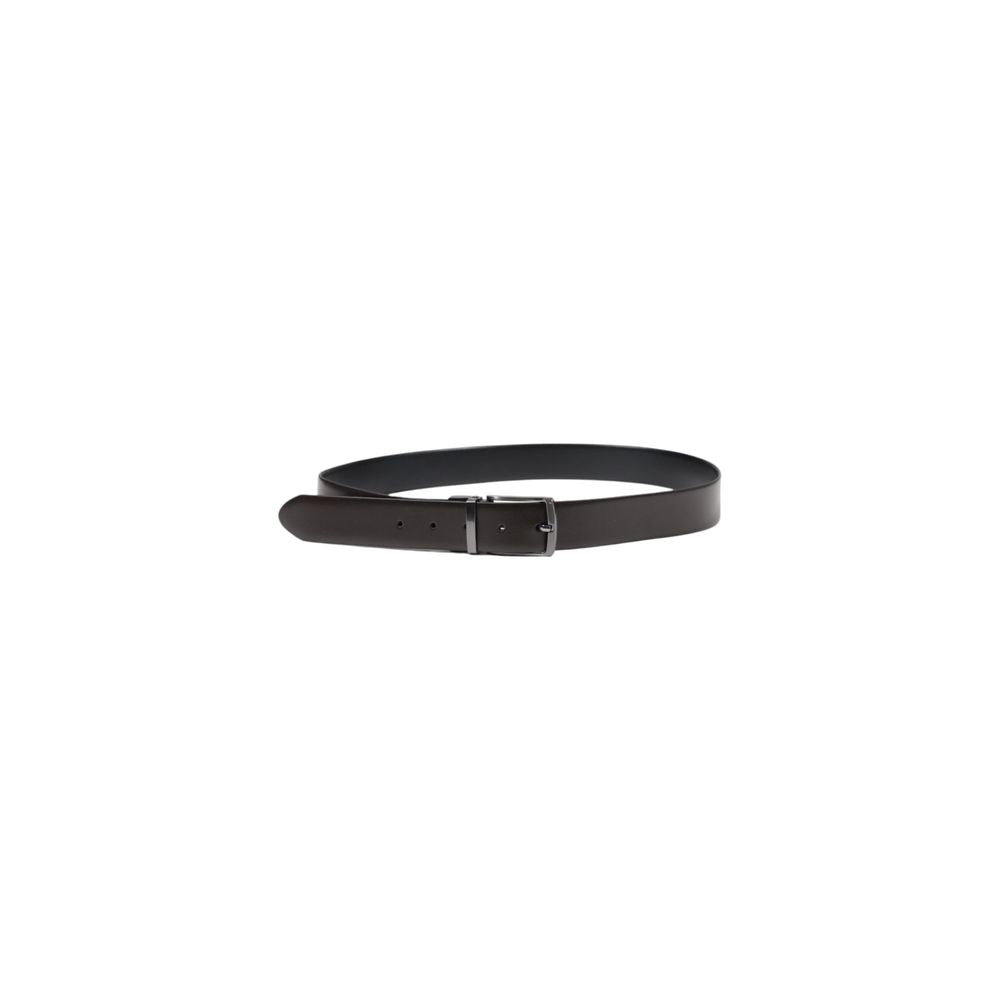 Guess Brown Leather Belt $172.00 Guess Luzworld