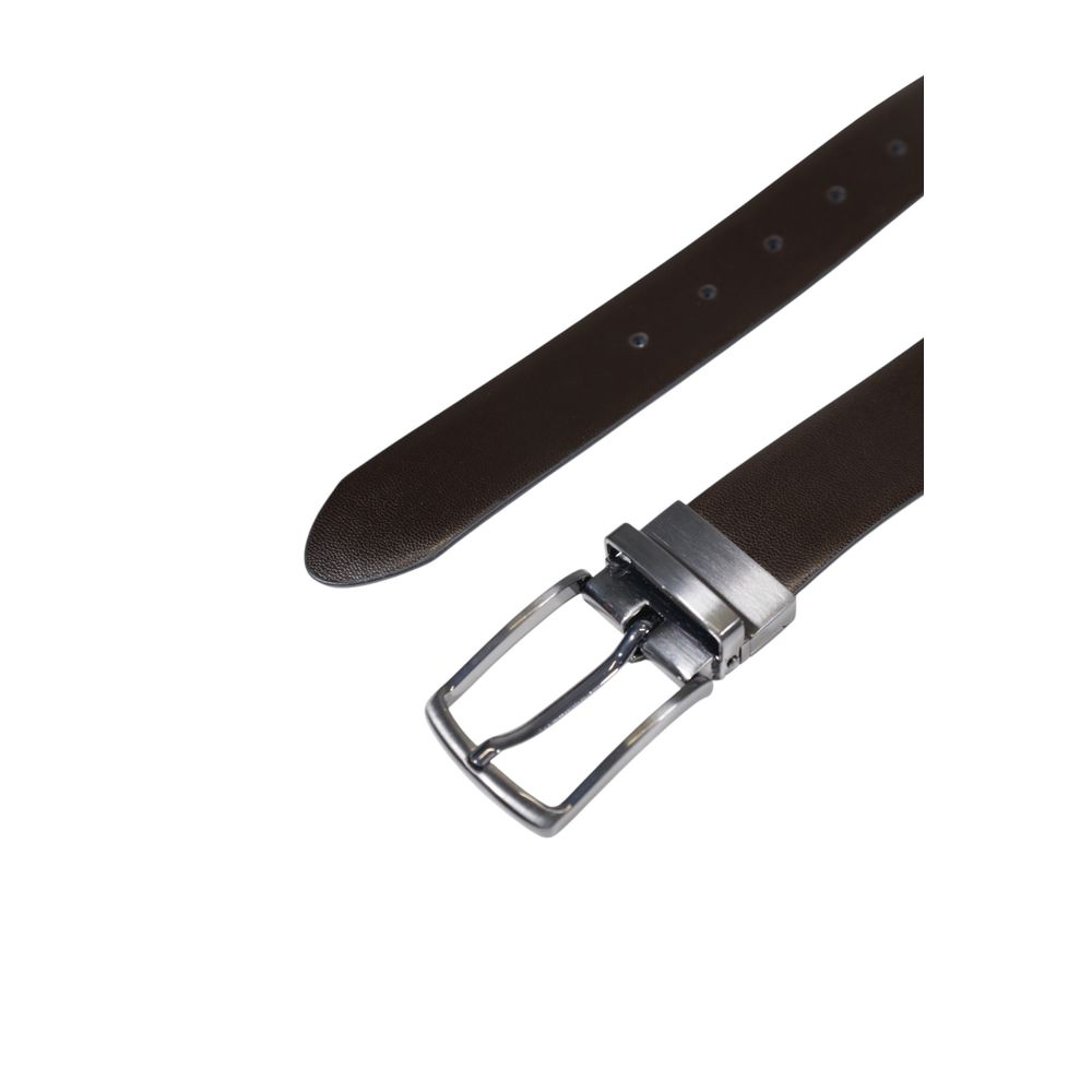 Guess Brown Leather Belt $172.00 Guess Luzworld