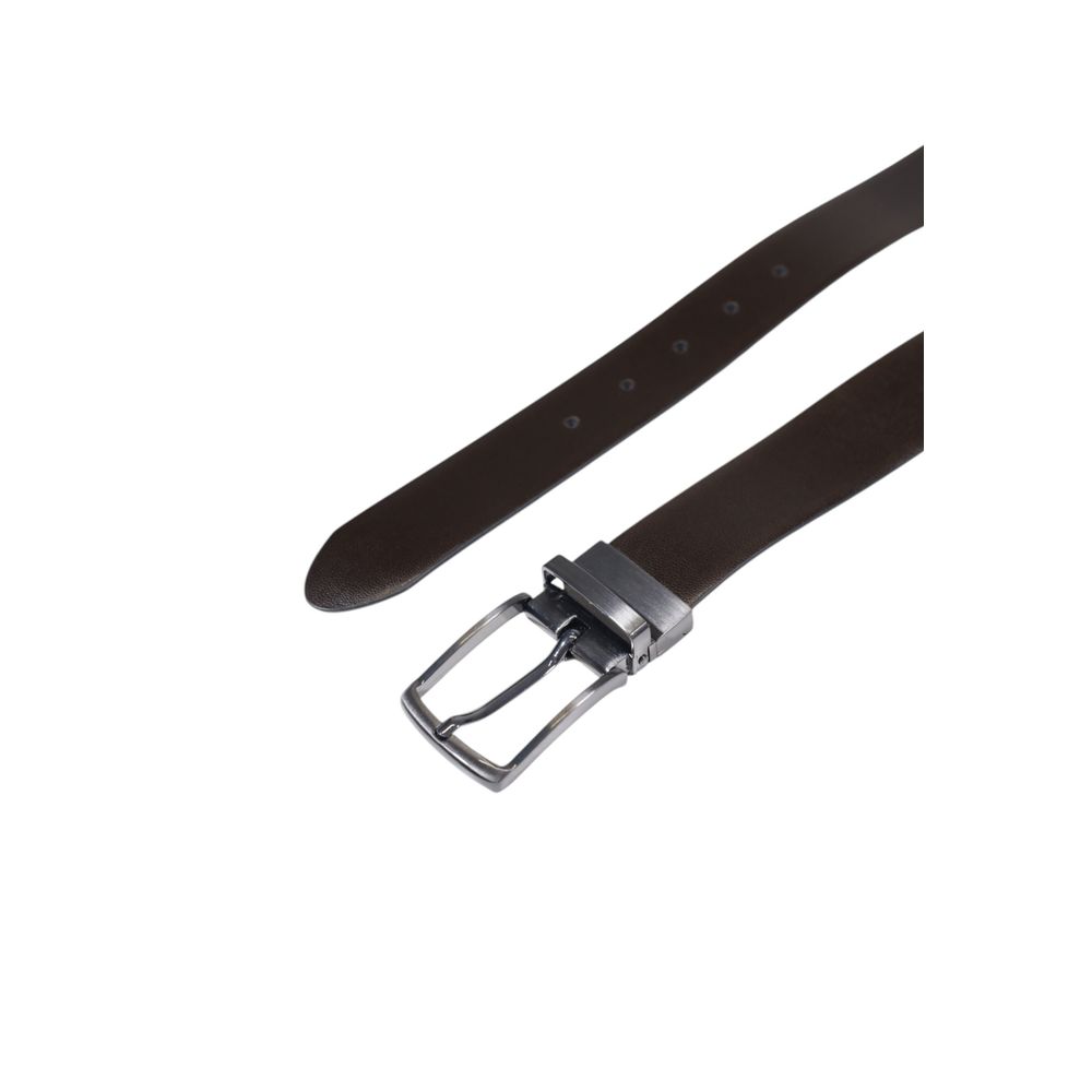 Guess Brown Leather Belt $172.00 Guess Luzworld