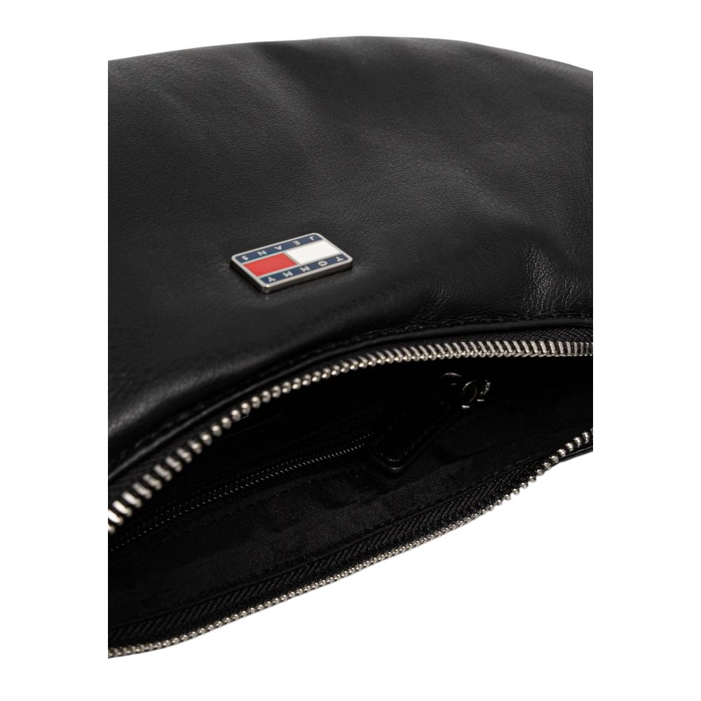 Tommy Hilfiger Black Polyethylene Handbag $220.00 Tommy Hilfiger Luzworld