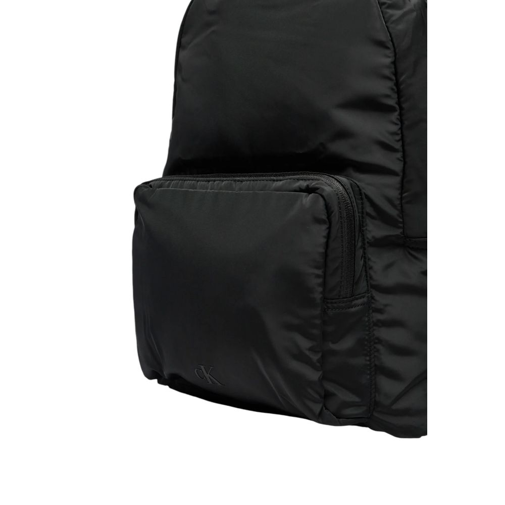 Calvin Klein Black Recycled Polyester Backpack $206.00 Calvin Klein Luzworld