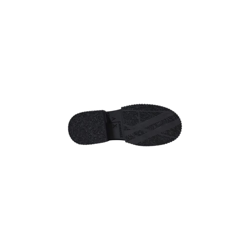 Armani Exchange Black Leather Platform $589.00 Armani Exchange Luzworld