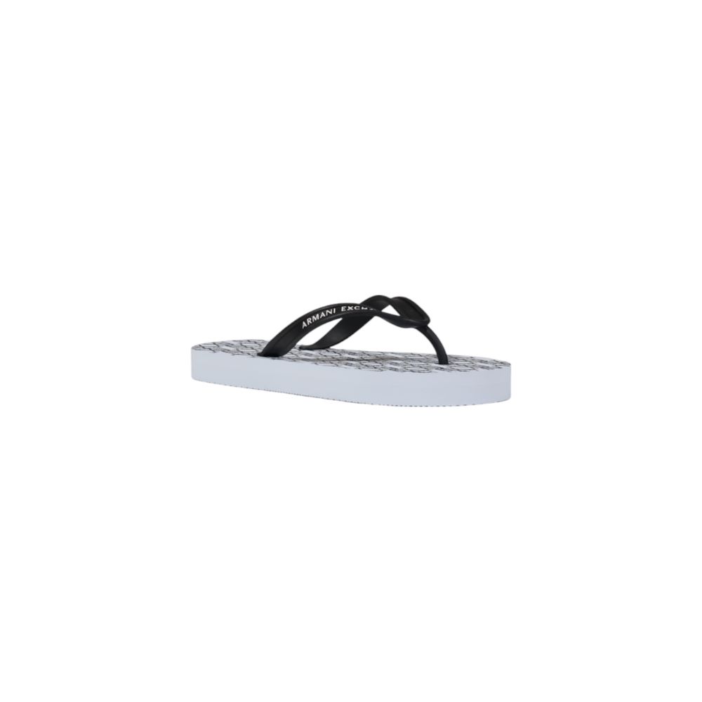 Armani Exchange White Rubber Flip-Flop Sandal $148.00 Armani Exchange Luzworld