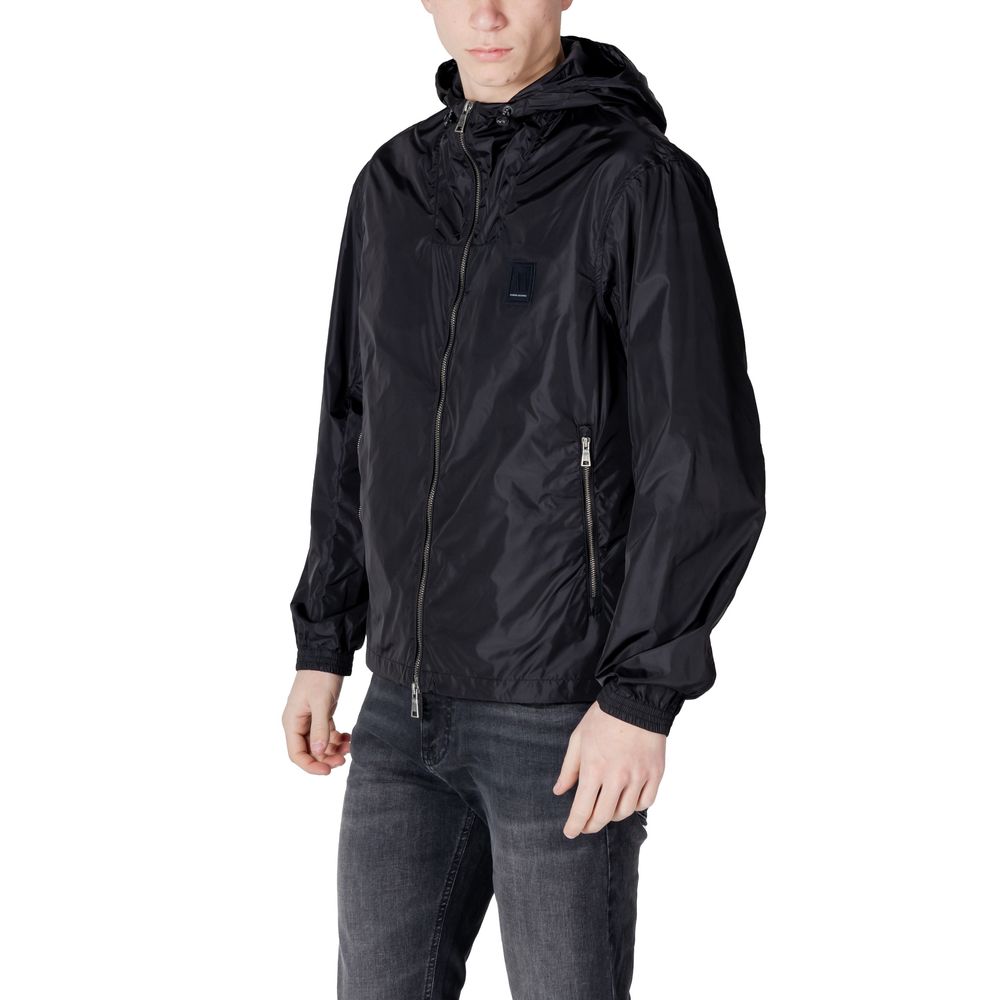 Armani Exchange Black Polyamide Jackets & Coat $360.00 Armani Exchange Luzworld