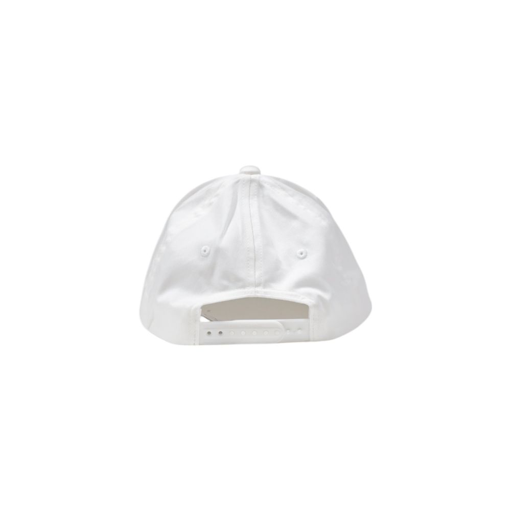 Armani Exchange White Cotton Caps Baseball Hat $168.00 Armani Exchange Luzworld